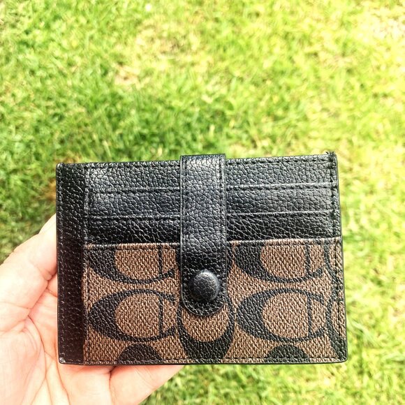 Fashion Designer Inspired Coach Wallet Card Holder - Picture 5 of 11